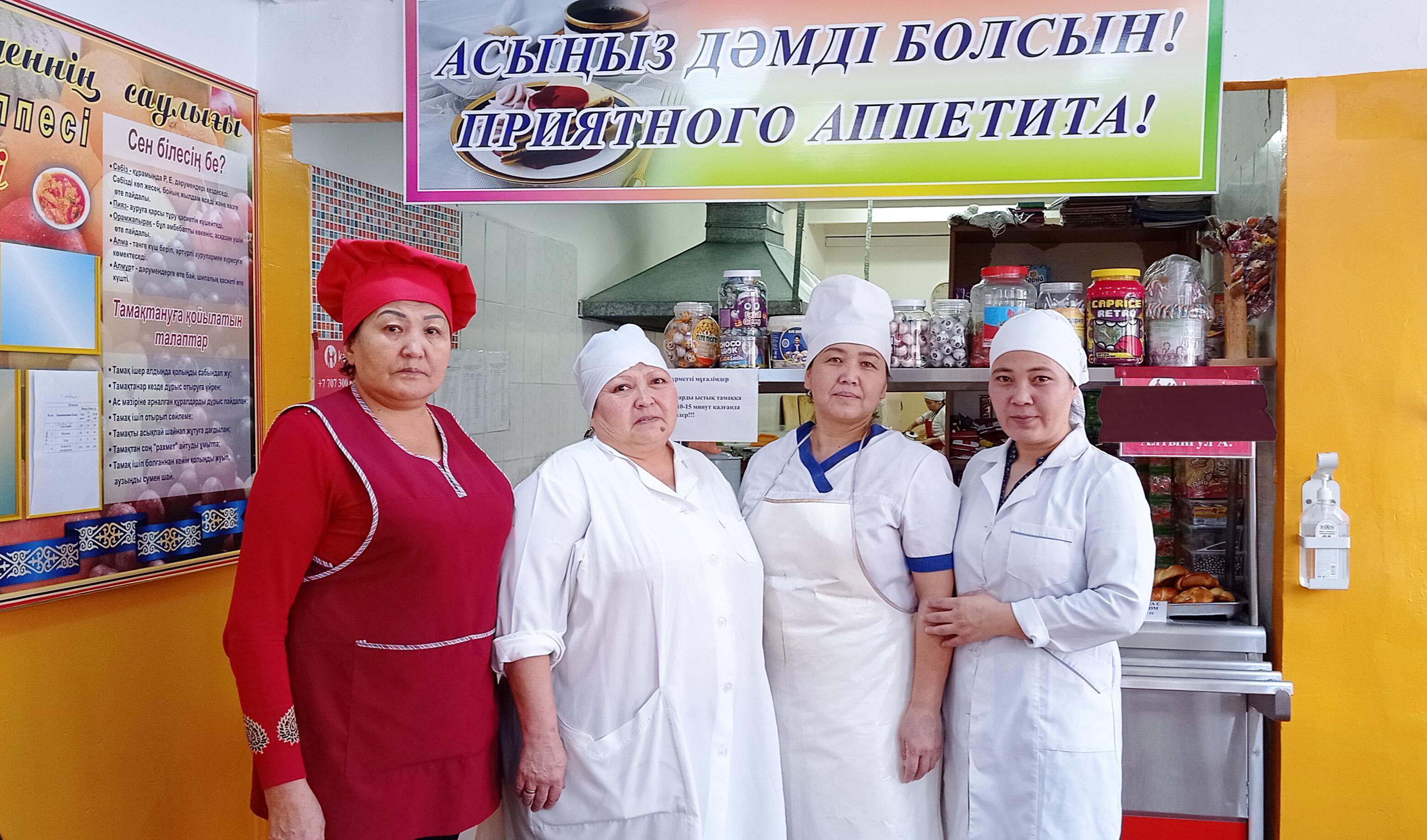 Чистой кухней и чистой столовой сделаем пищу вкусной и здоровой!