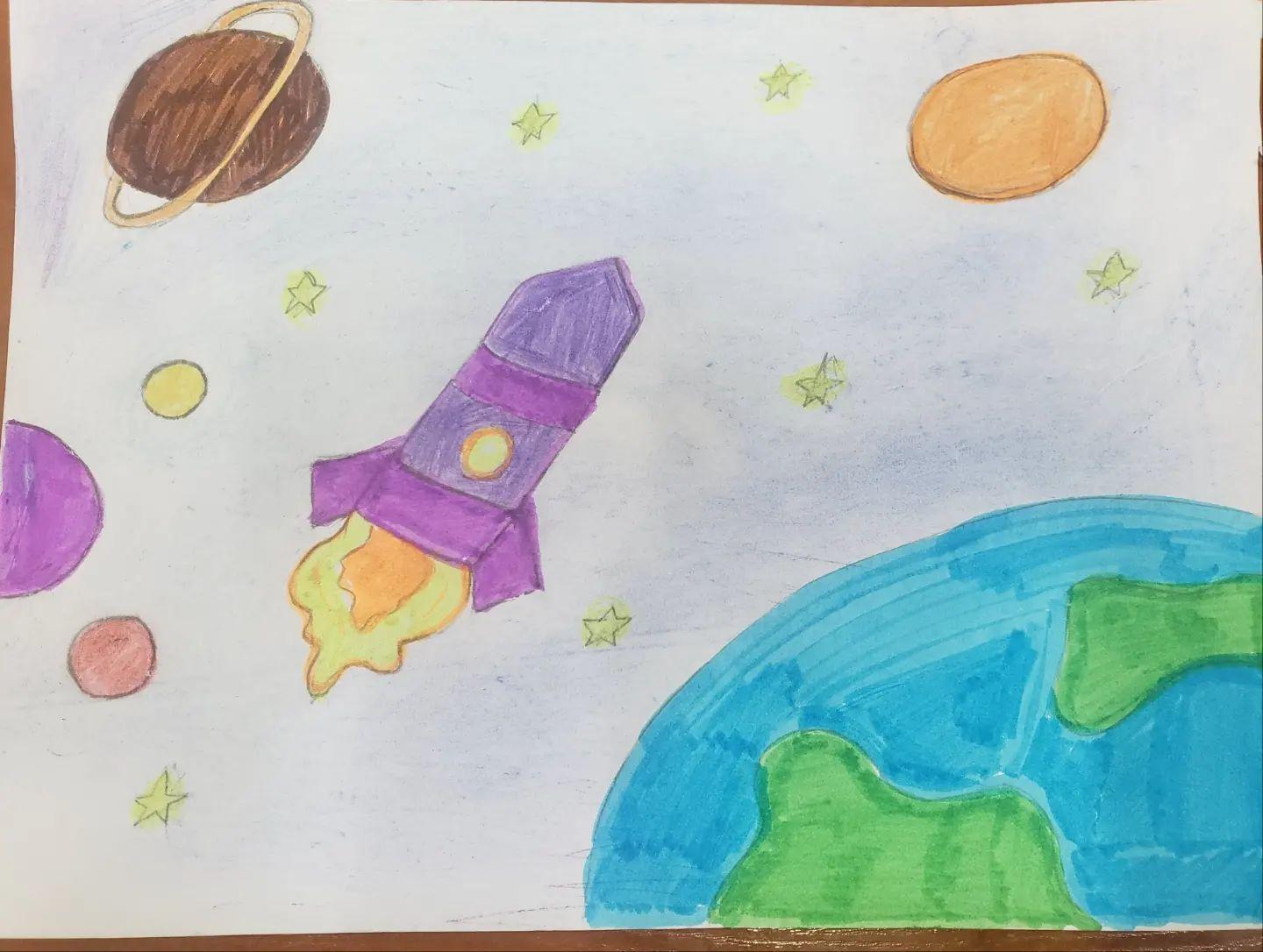 Ю.А.Гагарин атындағы 16 орта мектебі бойынша бейнелеу пәні мұғалімдері Т.Козлова,Л.Оразхан,М.Бегимбетова "Ғарышқа саяхат" тақырыбында сурет байқауын ұйымдастырды.