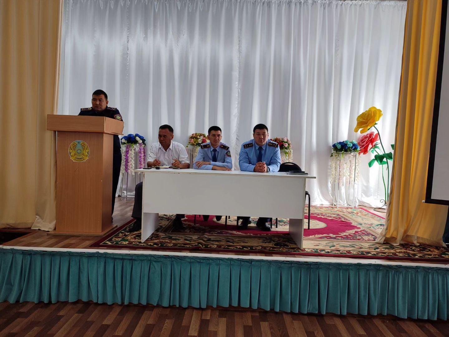 2023 жылдың 2 қазан айында "Абайлаңыз балалар" атты жедел-профилактикалық іс-шарасын өткізді.